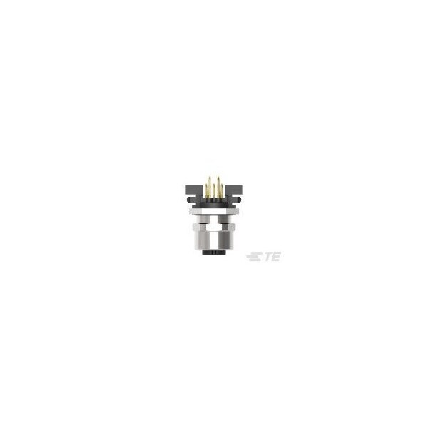 Te Connectivity Circular Connector, 8 Contact(S), Brass, Female, Solder Terminal, Receptacle - 5-2172079-2