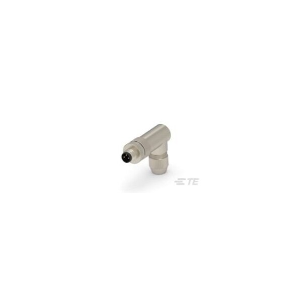 Te Connectivity M8 SCREW  MALE R/A SHIELD 3P GOLD - T4013019031-000