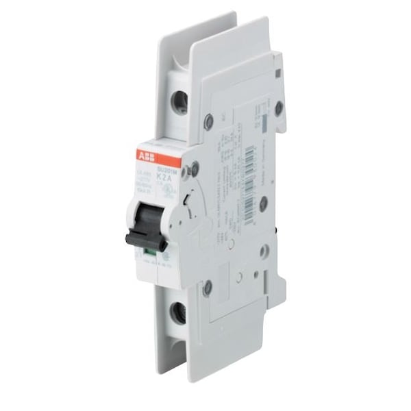 Abb Miniature Circuit Breaker, SU201 Series, 5A, 1 Pole, 230/277V AC, 10kA, K Curve - SU201M-K5