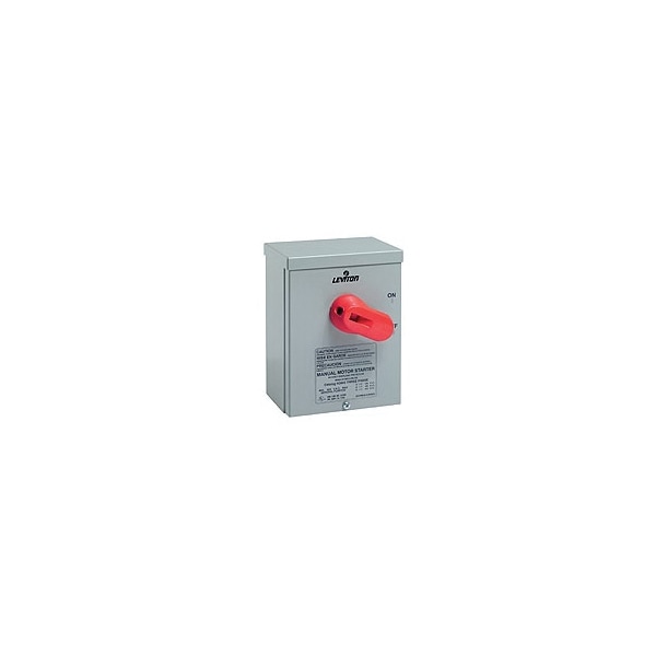 Interruptor de palanca Leviton de 60A 600V 3P 3R Mtr Strt Sw - N3603