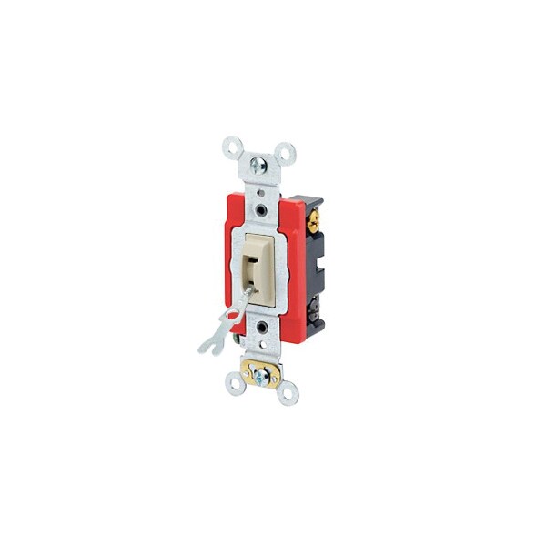 Interruptor basculante Leviton 20A 120 277V Lckg 4Way Sw Iv - 1224-2IL