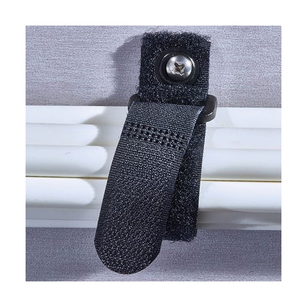 Rip-Tie Hook and Loop Strap, 3/4x7", PK20 - K-07-GET-BK