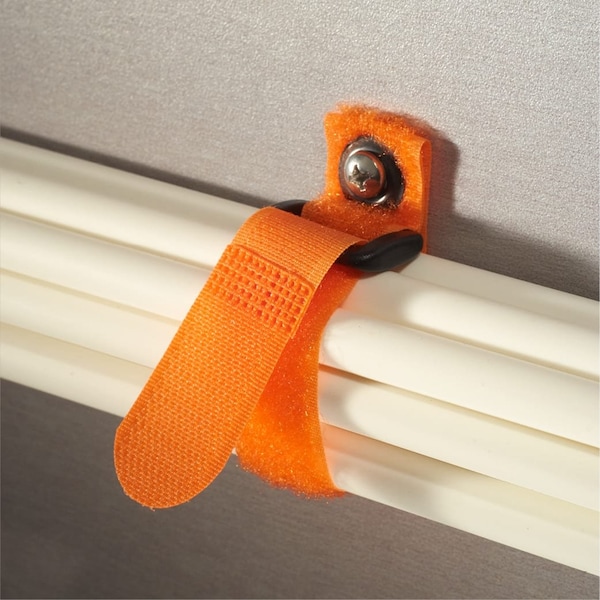 Rip-Tie Hook and Loop Strap, 3/4x7", PK20 - K-07-GET-BK