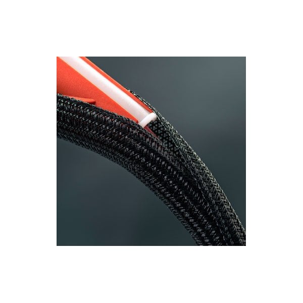 F6 Self Wrap Braided Tubing, White  3/4 50ft ROLL - F6N0.75WH
