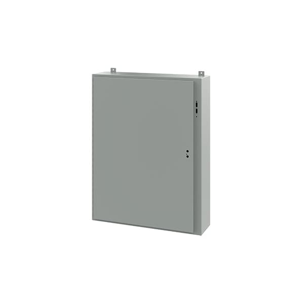 Nvent Hoffman Mild Steel Electrical Enclosures, 48 in H, 10 in D, 37.38 in W, NEMA 12, Hinged - A48SA3810LP