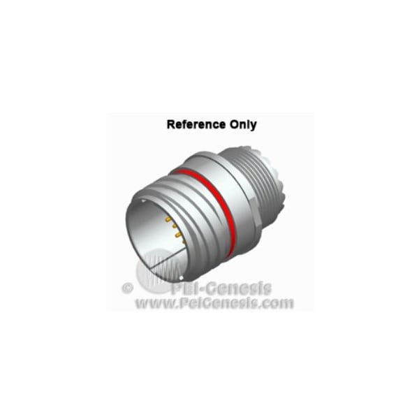 Amphenol M805 12C MIXED PIN REC THR - 2M80500401M15201PB