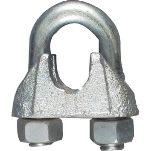 Eat-In N248-336 0.62 in. Zinc Wire Cable Clamp; Pack Of 5 - EA581509
