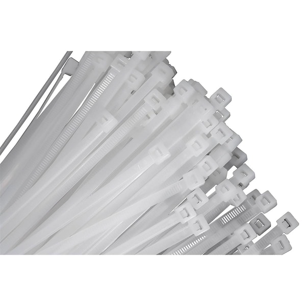 K-Tool International Natural Wire Tie, 50 Lb Tensile 100/Pk, 11" - KTI76110