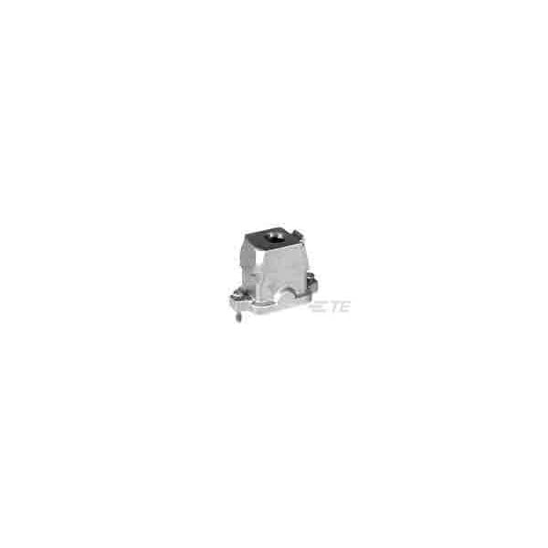 Te Connectivity Hood 180   Gray Aluminum Die Cast Loose - 1106425-1