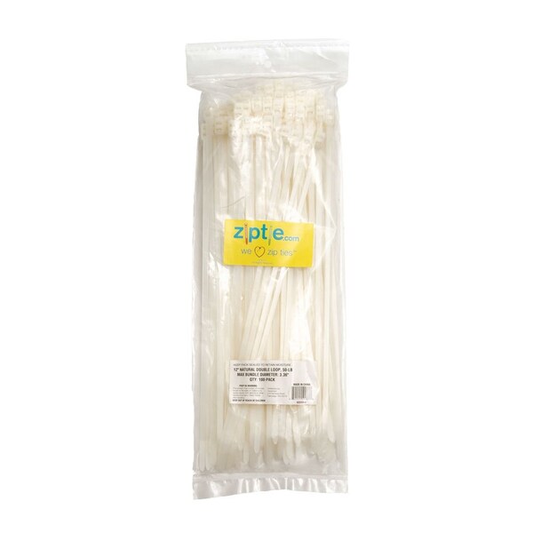 South Main Hardware 12-in  Double Loop 50-lb, Natural, 100 Speciality Tie - 222064