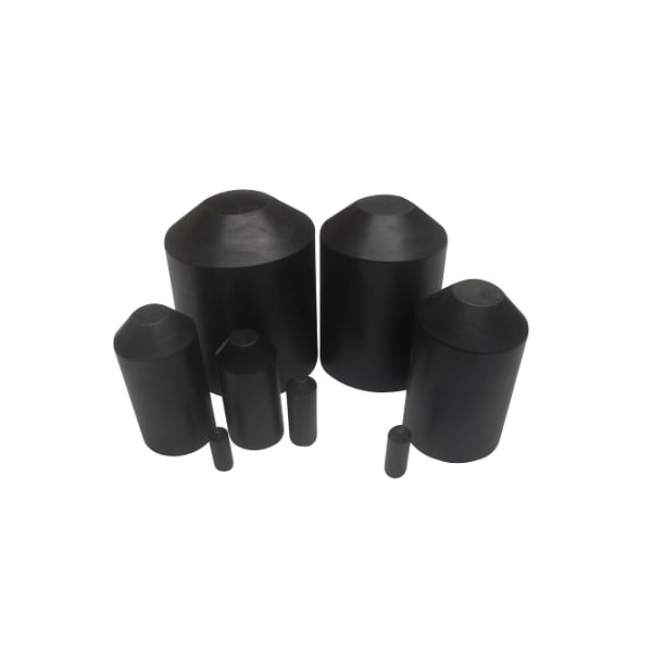 Electriduct Heat Shrink End Caps & End Caps with Valves - HSEC-500-BK
