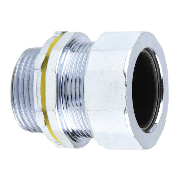 L.H. Dottie L.H. Dottie 1'' Steel Strain Relief Connector (Black Grommet), 5PK - SR100C1050