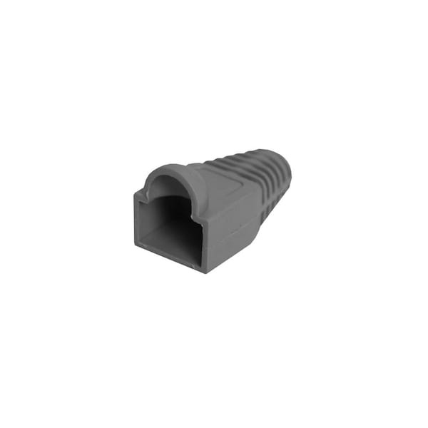 Quest Technology International Rj45 Strain Relief Boots, 50 Pack - Gray - NMB-1009