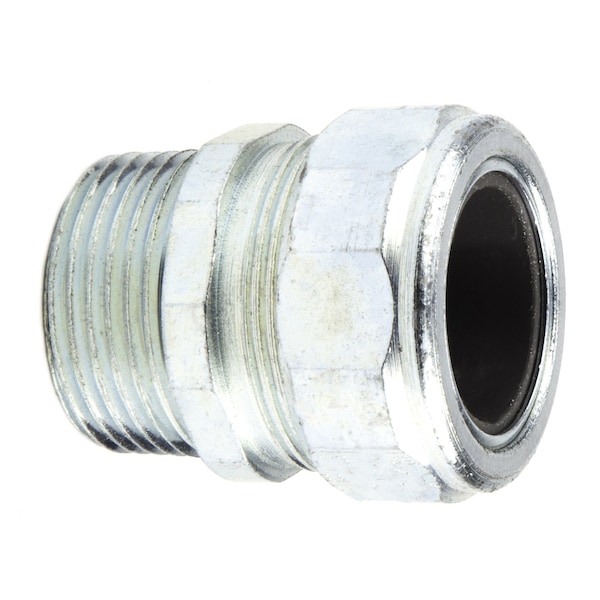 L.H. Dottie L.H. Dottie 1'' Steel Strain Relief Connector (Gray Grommet), 5PK - SR100C950