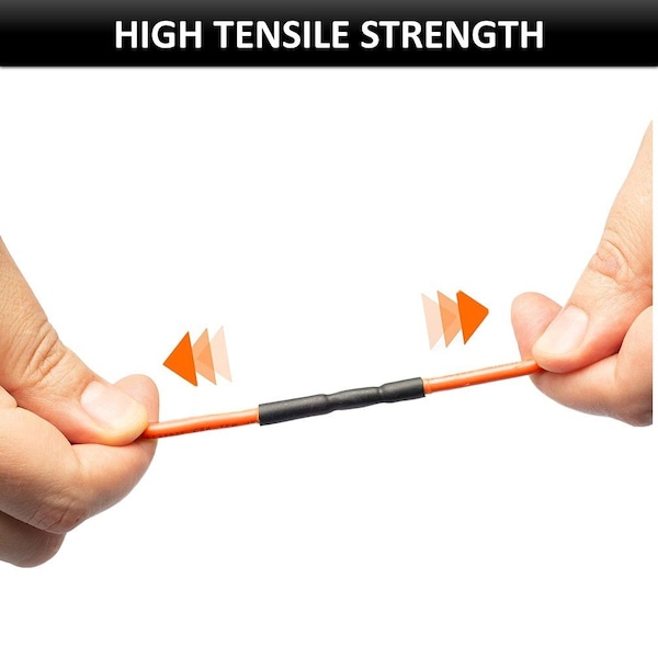 Kable Kontrol Kable Kontrol® Dual Wall Adhesive Lined Heat Shrink Tubing - 4:1 Ratio - 1/2" Inside Dia - Clear - 4' Long Stick - HS462-CL