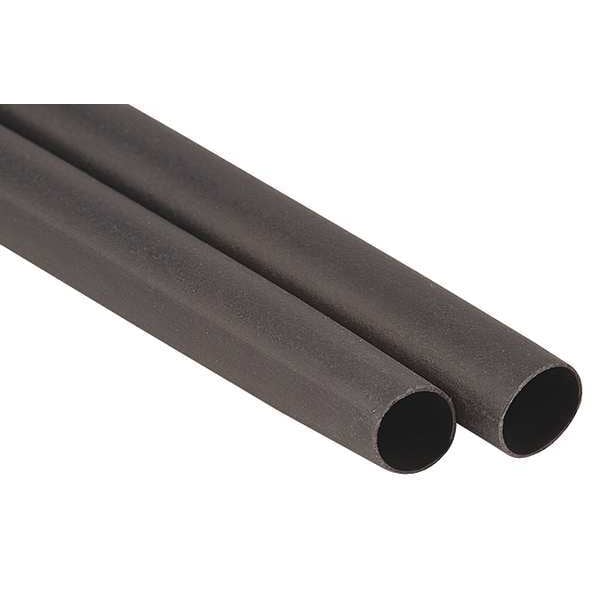 3M Shrink Tubing, 1.5in ID, Black, 9in, PK3 - ITCSN-1500-9"-BLACK-12-3 PC PKS