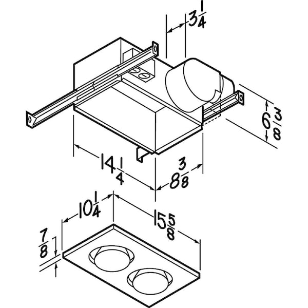 Nautilus Fan Exhaust Heat/Lite - 164