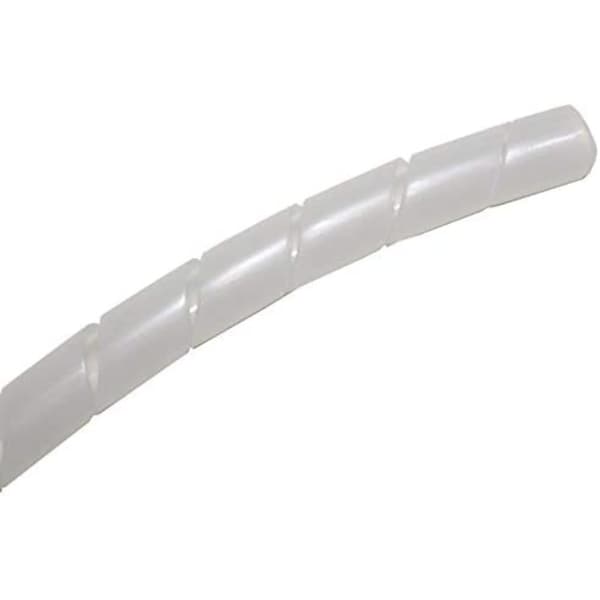 Kable Kontrol Kable Kontrol® Vortex® Spiral Wrap Tubing - 3/8" Inside Diameter - 100 Ft Length - Natural Polyethylene - SPW-375SP-NATURAL