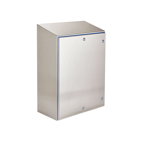 Nvent Hoffman 304 Stainless Steel Electrical Enclosures, 48 in H, 12 in D, 36 in W, NEMA 4X, Hinged - HSDH483612SS