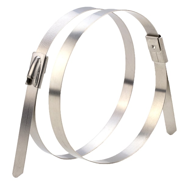 Us Cable Ties Cable Tie, 20 in., 150 lb, Stainless, 10PK - 20SSN10