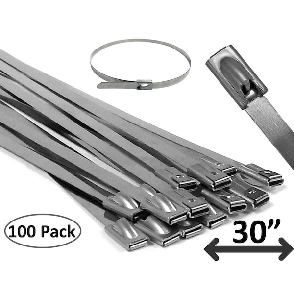 Electriduct Electriduct 304 Stainless Steel Cable Ties - CT-ED-SS-30-100