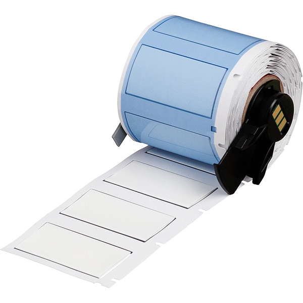 Brady Sleeve, 1 3/4 in W, 27/32 in H, Die-cut - M6-500-175-345-WT
