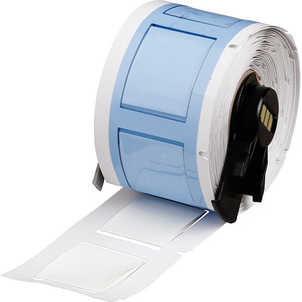 Brady Sleeve, 1 3/4 in W, 1 1/4 in H, Die-cut - M6-750-175-345-WT