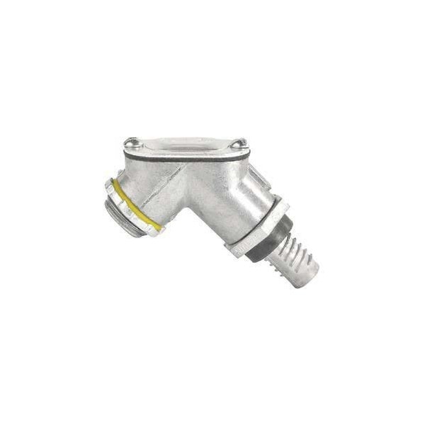 Southwire Screw-In Connectors For Whips For 1/2 Fits 1/2 Ko, 90Deg - FMT-5090
