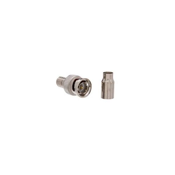 Swe-Tech 3C RG59 BNC Male Crimp On Connector, 2 Piece Set - FWT31X2-01420
