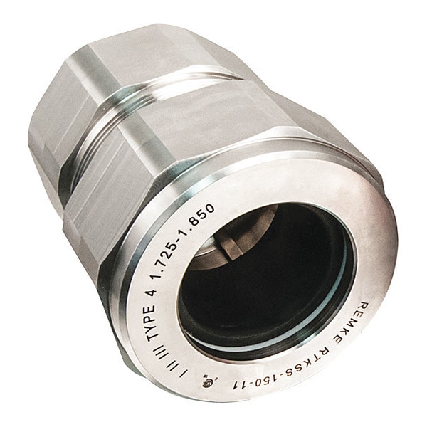Remke MC Cable Connector, SS, 1-1/4", 1.6-1.725 - RTKSS-125-10