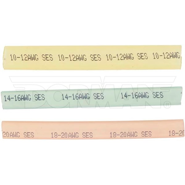 Motormite 3 In Assorted Gauges Weatherproof Heat S Heat Shrink Tub, 85278 - 85278