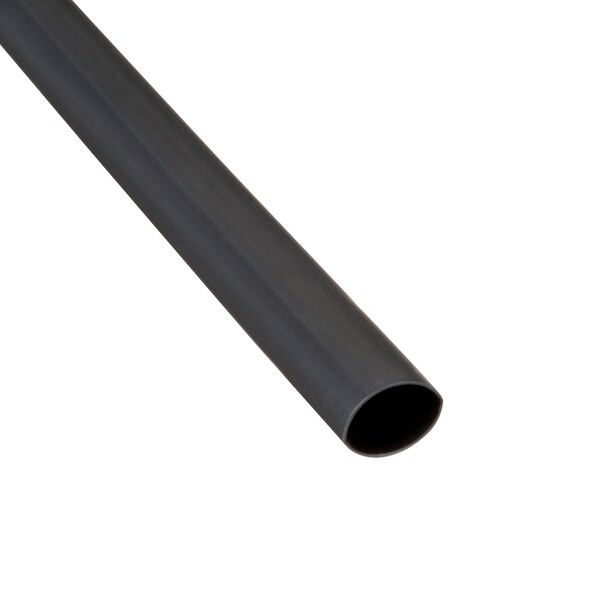 3M Shrink Tubing, 0.75in ID, Black, 4ft, PK5 - EPS300-3/4-48"-BLACK-5 PCS
