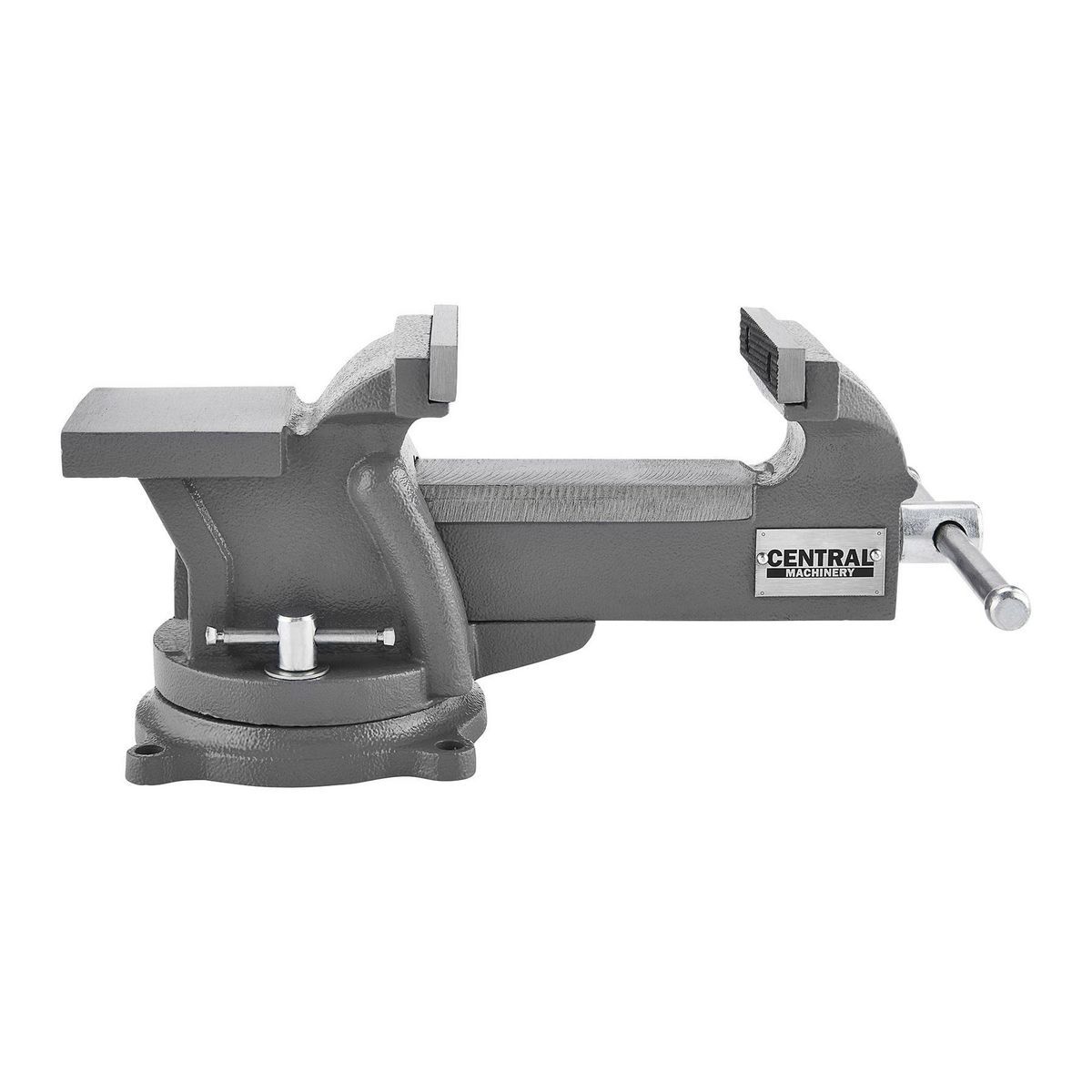 Mordaza giratoria con yunque de 4 pulgadas de Central Machinery - 59114