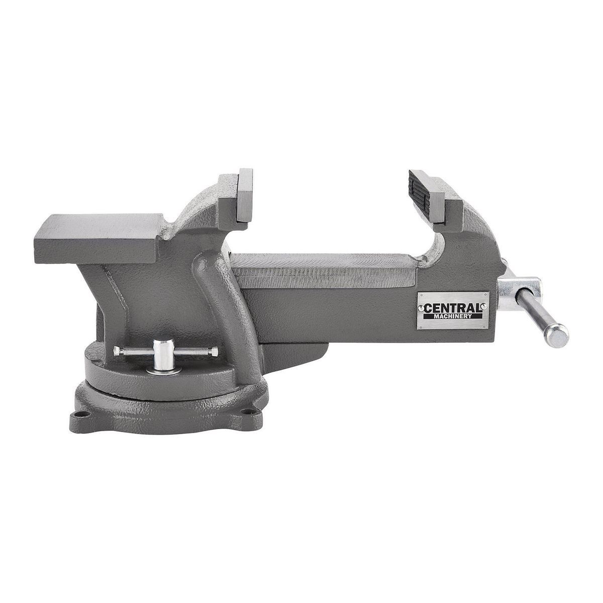 Mordaza giratoria con yunque de 4 pulgadas de Central Machinery - 59114