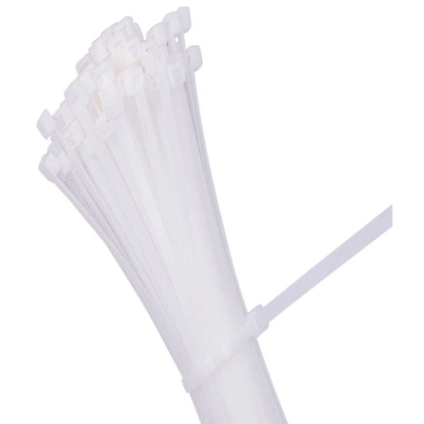 Commercial Electric 8 in. 50 lb. Natural Cable Tie - B7S9C