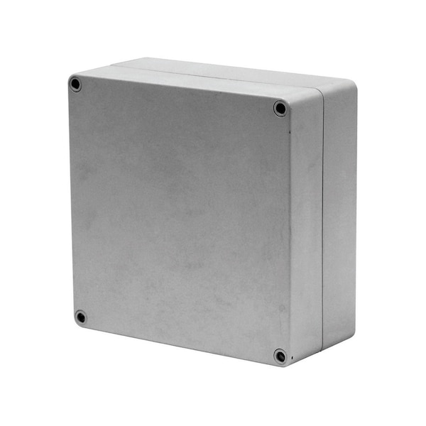 Vynckier Polycarbonate Electrical Enclosures, 3.7 in H, 3.18 in D, 2.55 in W, NEMA 4X, Screw On - MB042503PC
