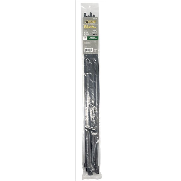 Steel Grip CABLE TIES 24"" 175# BLK - EHD-610-24-UV10