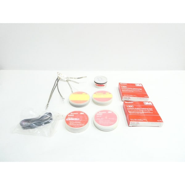 Scotch K-TAPE TERMINATION KIT 5-15KV-AC WIRE SPLICE KIT & HEAT SHRINK TUBING - 80-9020-0210-6