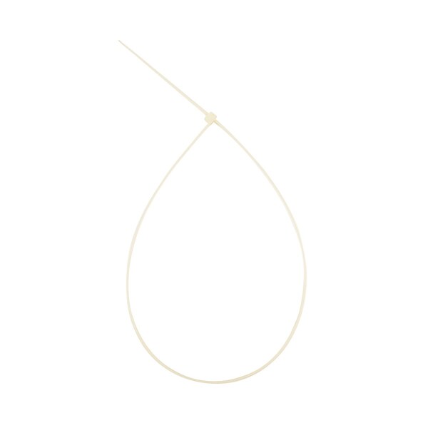 South Main Hardware 36-in   175-lb, Natural, 25 Standard Nylon Tie - 220250