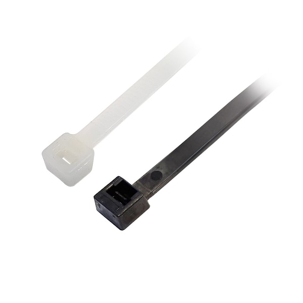Quest Technology International Nylon Plenum Cable Ties - 50 Lbs, Natural, 14”, 100Pk - NWT-4148