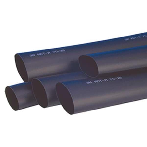 3M Shrink Tubing, 1.1in ID, Black, 4ft, PK20 - HDT-1100-48"-BLACK-20 PCS