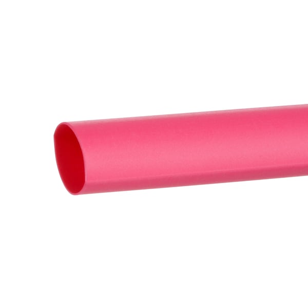3M Shrink Tubing, 0.5in ID, Red, 4ft, PK100 - FP301-1/2-48"-RED-100 PCS