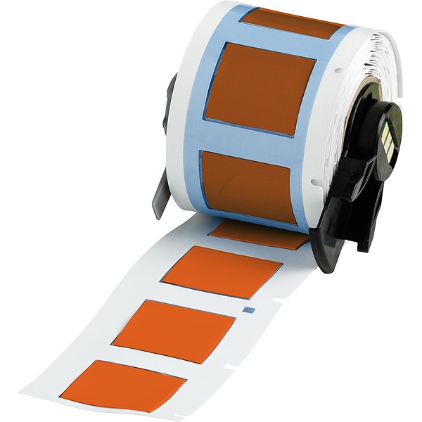 Brady Sleeve, Polyolefin, Orange, 1" W - M6-500-1-342-OR
