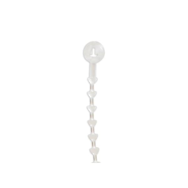 Bsc Preferred 11'' Beaded Releasable Security Tie - Natural, 1000PK - BUY00017220