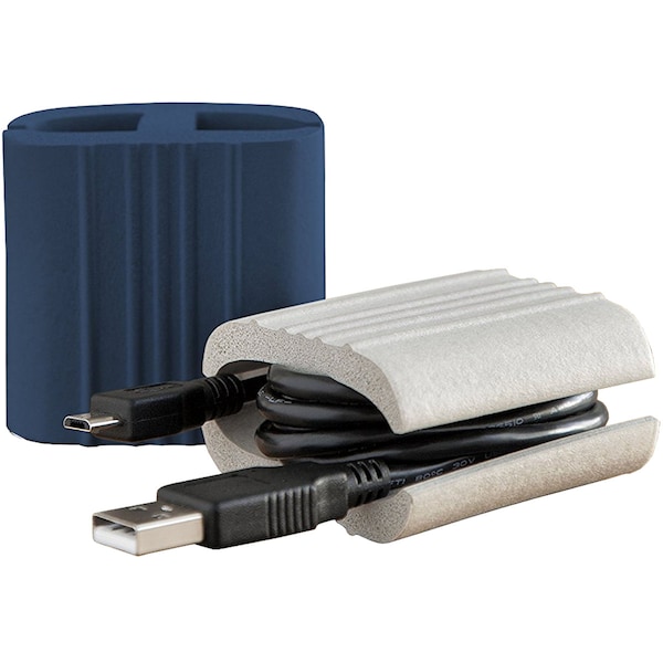 Electriduct Cord Wrap To-Go Reusable Travel Carry Cable Organizer - UT Wire - CT-RI-CW2M