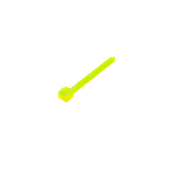 Advance Cable Ties 7 50lb Fluorescent Yellow Cable Tie 100/BG - AL-07-50-13-C