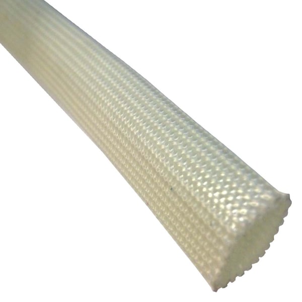 Electriduct Acrylic Coated Fiberglass Sleeve- 10mm (0.39") x 100ft- Clear - BS-JFBG-10MM-100-CL