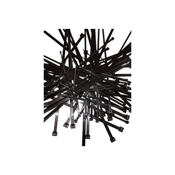 The Brush Man Black Nylon Zip Tie, 14”, 120PK - TIE-NY-14B-120