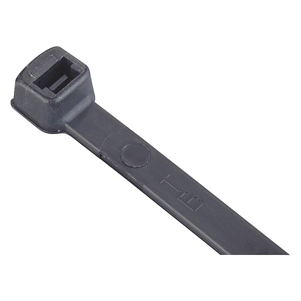 Abb Cable Tie, 7.5in L, 5B blks, Black, PK100 - L-7-50-0-C
