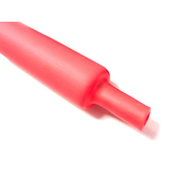 Kable Kontrol Kable Kontrol® 3:1 Heat Shrink Tubing - Dual Wall Adhesive Lined Polyolefin - 1/2" Inside Diameter - 4' Long Stick - Red - HS378-RD
